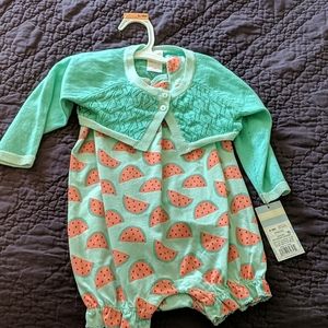 NWT 6-9 mo onesie, cat & jack